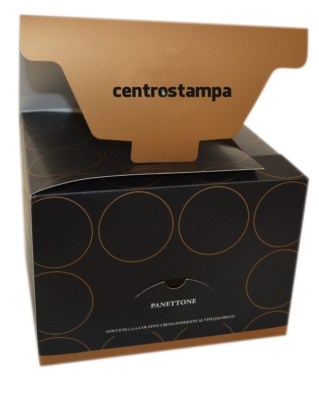 packaging panettone con cordoncino