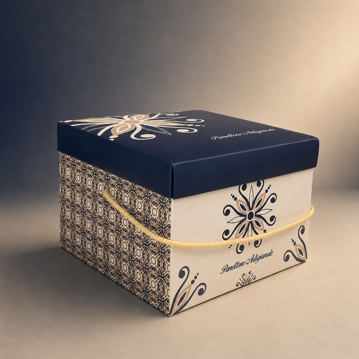 Scatola Porta Panettone fondo + coperchio - immagine 2