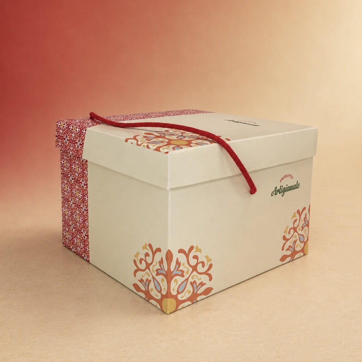 Scatola Porta Panettone fondo + coperchio - immagine 2