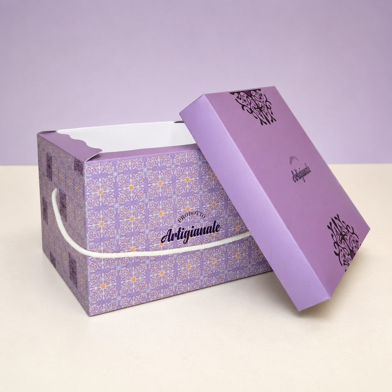 Scatola Porta Panettone fondo + coperchio - immagine 3